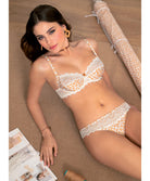 Soutien-gorge emboitant avec armatures Antigel de Lise Charmel Crochet Bohème camel ECJ6134-CB