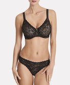Soutien-gorge emboitant confort rosessence Aubade noir