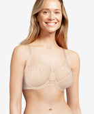 Soutien-gorge à armatures couvrant grande taille Chantelle Day to Night beige doré C15F10-01N