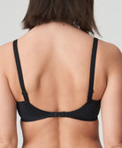 Soutien-gorge emboitant moulé grande taille à armatures invisible PrimaDonna Satin noir 0161332-0161333-ZWA