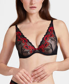 Soutien-gorge foulard push-up À Fleur de Toi rouge prodigieux Aubade IBN81-RPRO