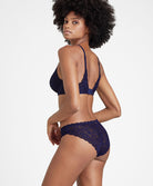 Soutien-gorge foulard triangle plunge effet push Rosessence nocturne Aubade HK81-6-NOTU