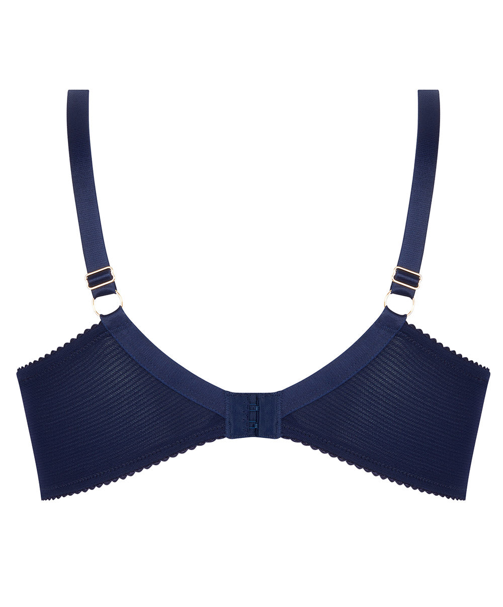 Soutien-gorge grande taille armature couvrant Lise Charmel Déesse Désirs mauve BCH6177-MD