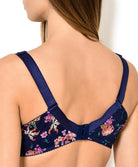 Soutien-gorge grande taille armature Lise Charmel Fête de Venise Bleu Pérou 