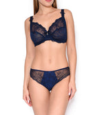 Soutien-gorge grande taille armature Lise Charmel Soir de Venise bleu ACA6103-BV