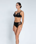 Soutien-gorge grande taille armature en soie Lise Charmel Splendeur Soie noir ACC6180-NO