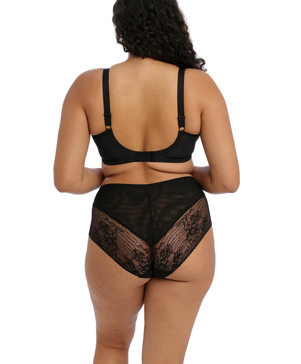 Soutien-gorge grande taille armature plongeant Elomi Kandra Noir EL301602-BLK