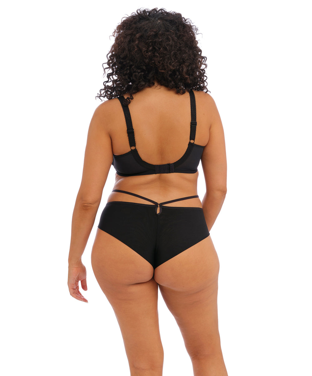 Soutien-gorge grande taille armature plongeant Elomi Namrah noir EL301335-BLK