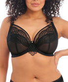 Soutien-gorge grande taille armature plongeant Elomi Priya noir EL4550-BLK