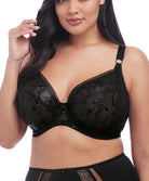 Soutien-gorge grande taille armature plongeant Elomi Roxanne noir EL4460-BLK