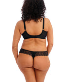 Soutien-gorge grande taille armature plongeant Elomi Brianna Black EL8080-BLK
