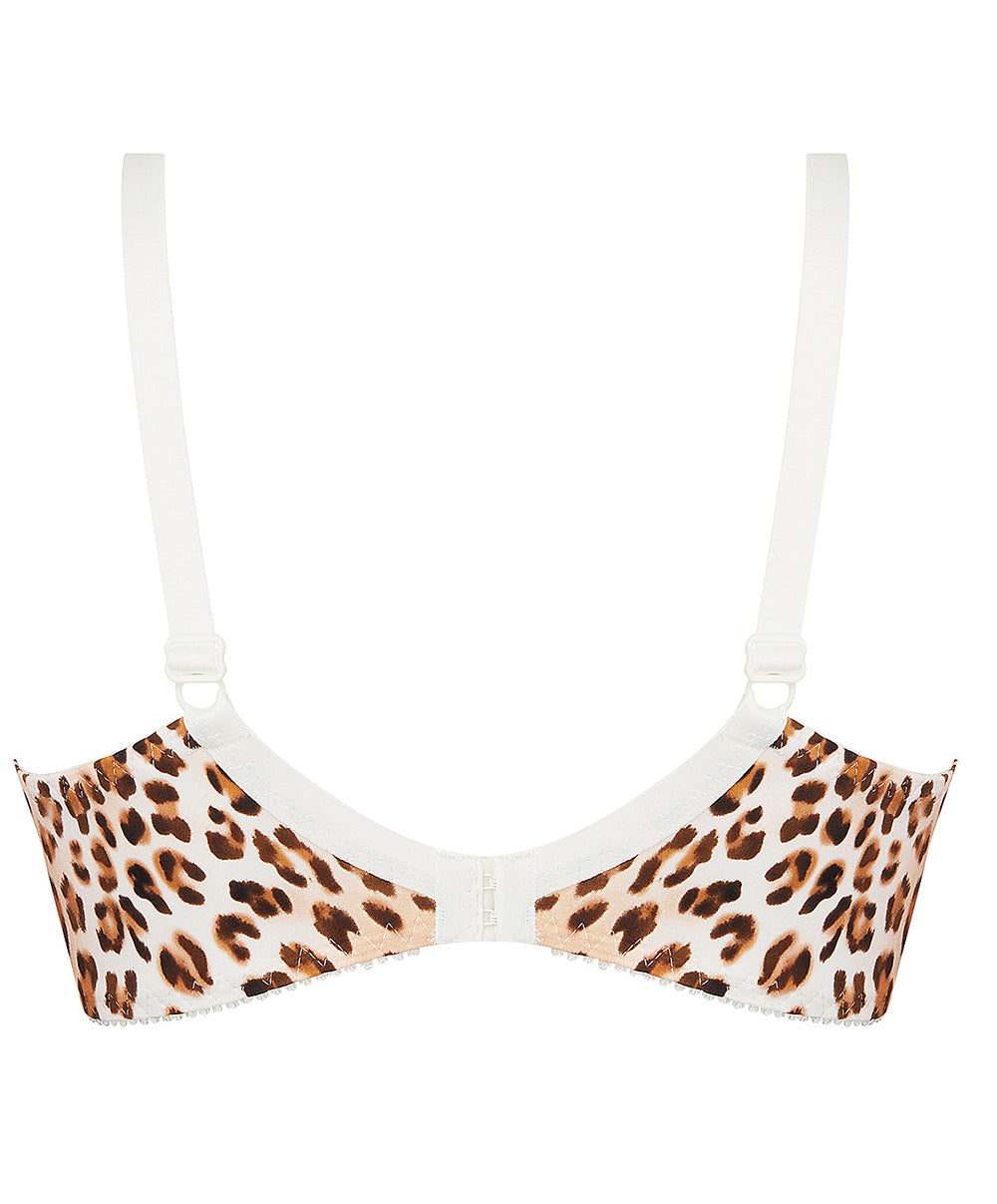 Soutien-gorge grande taille couvrant armature bien-être Antigel de Lise Charmel Panthère Sensuelle FCJ6118-SS