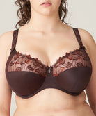 Soutien-gorge grande taille emboitant armatures PrimaDonna Deauville ristretto 0161815-RIS