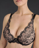 Soutien-gorge grande taille triangle Art of Ink icone Aubade TD12-02-CONE