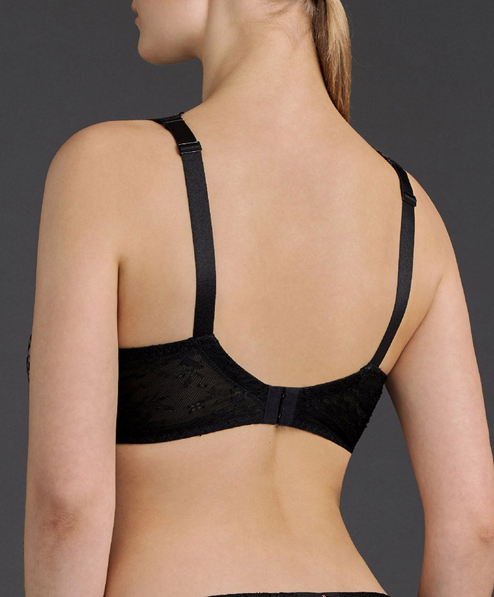Soutien-gorge grande taille triangle Art of Ink icone Aubade TD12-02-CONE