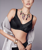 Soutien-gorge minimiseur amincissant avec armatures Wacoal Le Minimizer noir WEBFA105-BLK