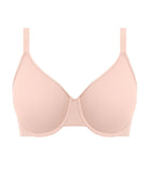 Soutien-gorge minimiseur bonnets moulés lisses Wacoal Back Appeal rose dust WA857303-253