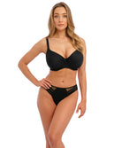 Soutien-gorge moulé couvrant armatures grande taille Fantasie Rebecca noir FL2024-BLK
