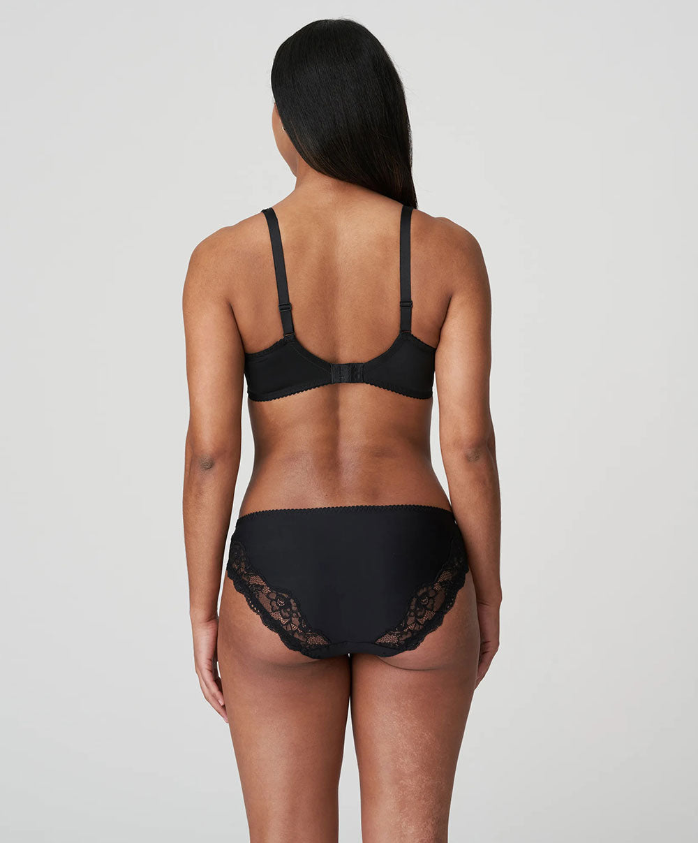 Soutien-gorge moulé emboitant grande taille en dentelle PrimaDonna Madison noir 0262127-ZWA