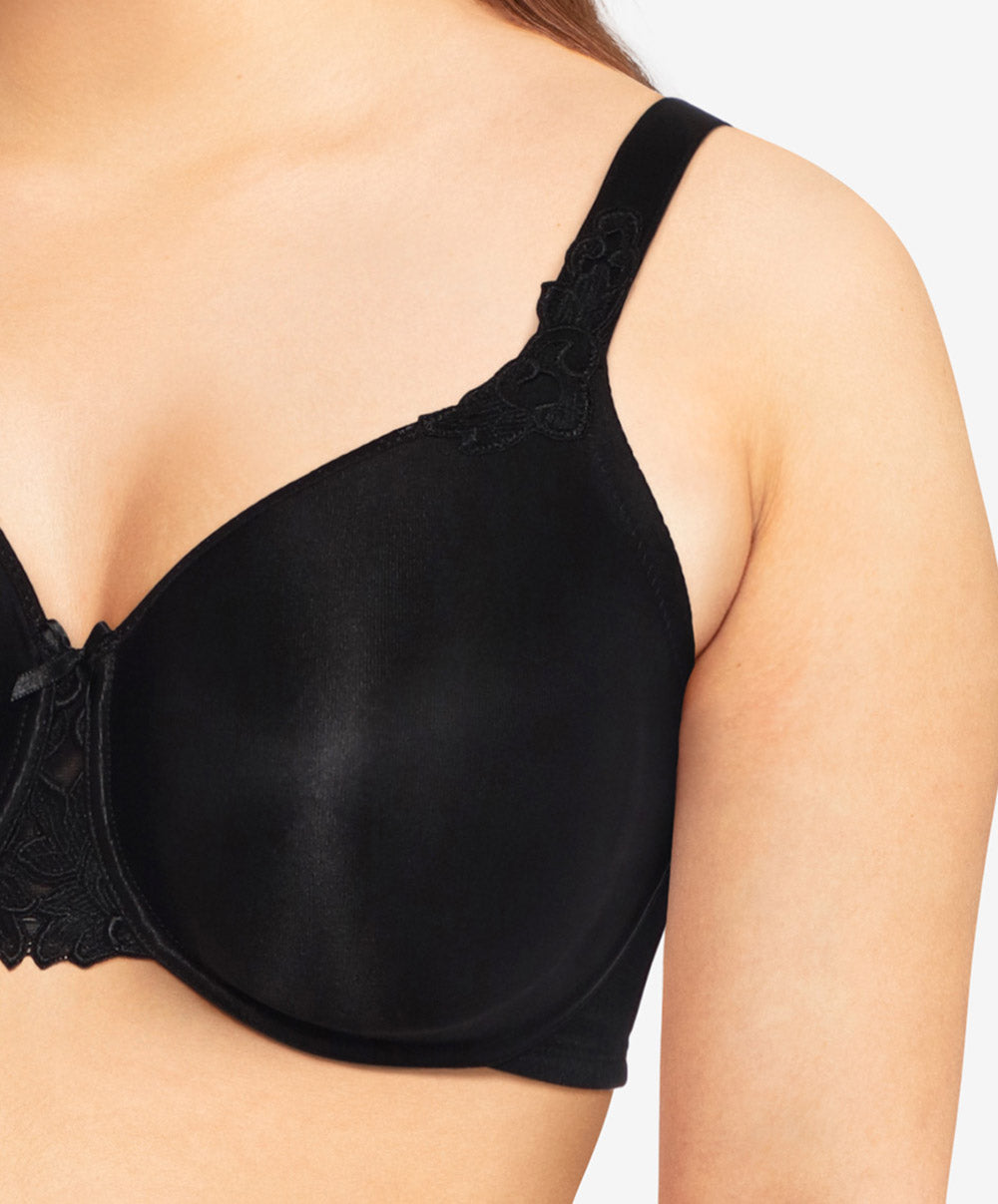 Soutien-gorge moulé enveloppant avec armatures Chantelle Hedona noir C20310-011