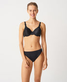 Soutien-gorge moulé enveloppant avec armatures Chantelle Hedona noir C20310-011