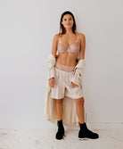 Soutien-gorge moulé enveloppant avec armatures Chantelle Hedona peau C20310-012