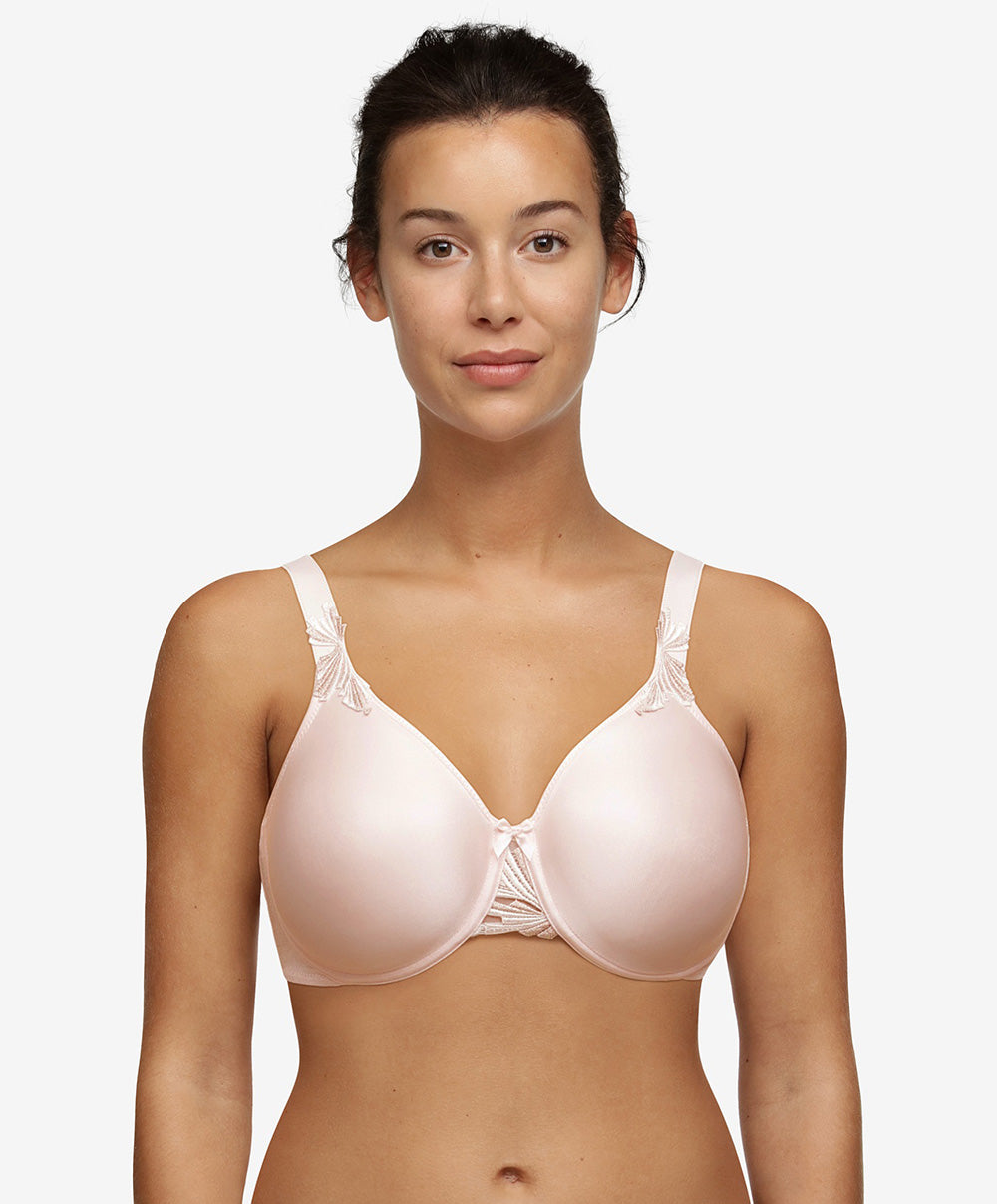 Soutien-gorge moulé enveloppant avec armatures Chantelle Hedona rose dragée C20310-0S1