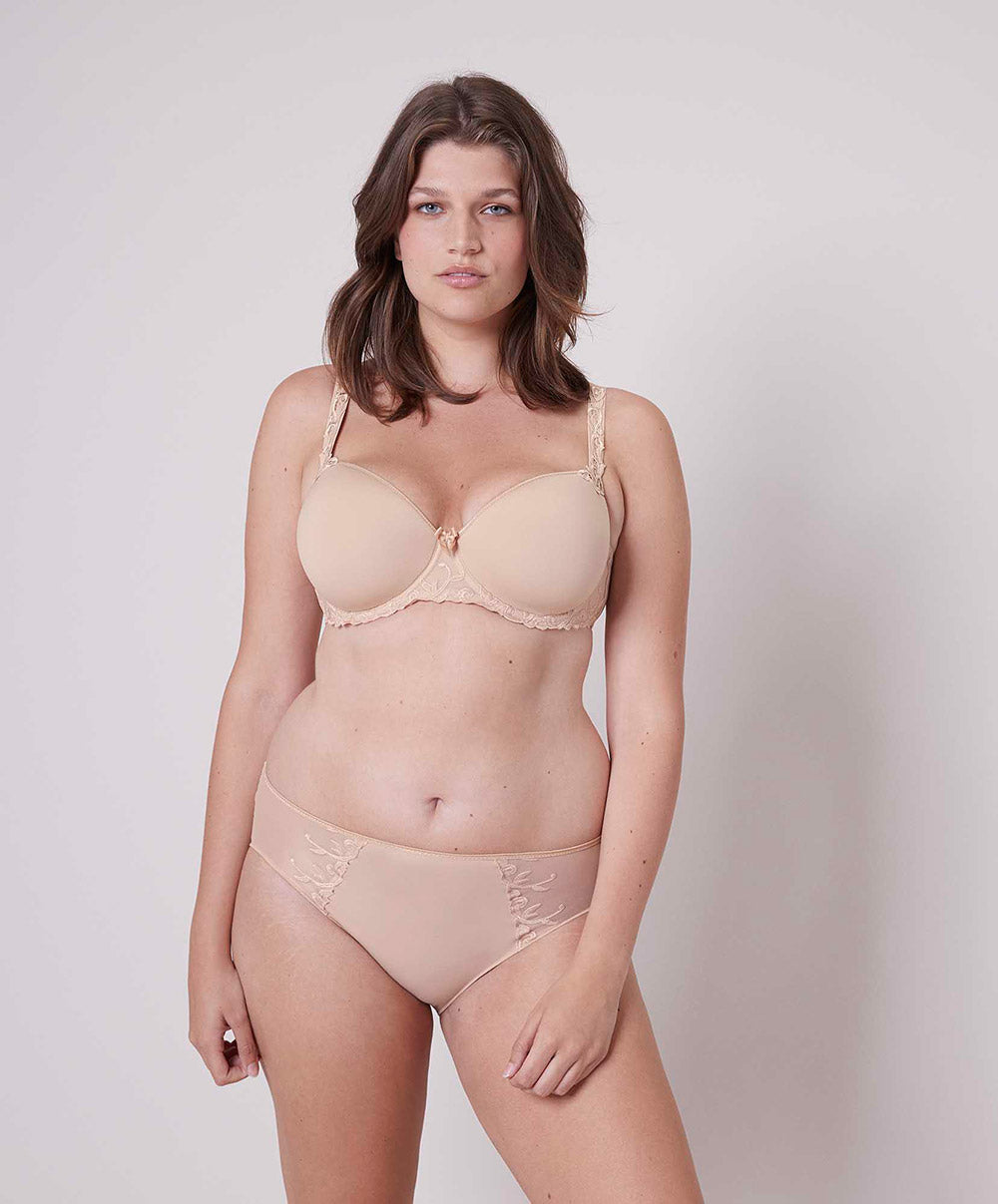 Soutien-gorge moulé padding Simone Pérèle Andora peau rosée 131343-739