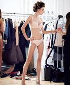 Soutien-gorge moulé padding spacer forme corbeille bretelles multipositions Simone Pérèle Andora poudre 131343-383