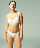 Soutien-gorge moulé padding spacer forme corbeille Simone Pérèle Caresse naturel 12A343-030