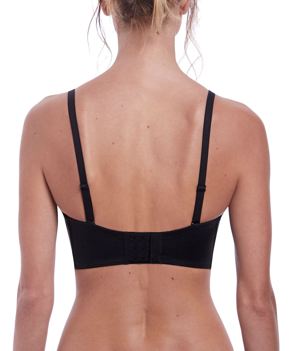Soutien-gorge moulé sans bretelles armatures Fantasie Aura noir FL2323-BLK