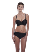 Soutien-gorge moulé sans bretelles armatures Fantasie Aura noir FL2323-BLK