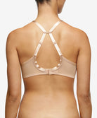 Soutien-gorge moulé spacer couvrant Chantelle Chic Essential beige doré C16G70-01N