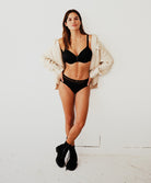 Soutien-gorge moulé spacer couvrant Chantelle Chic Essential noir C16G70-011