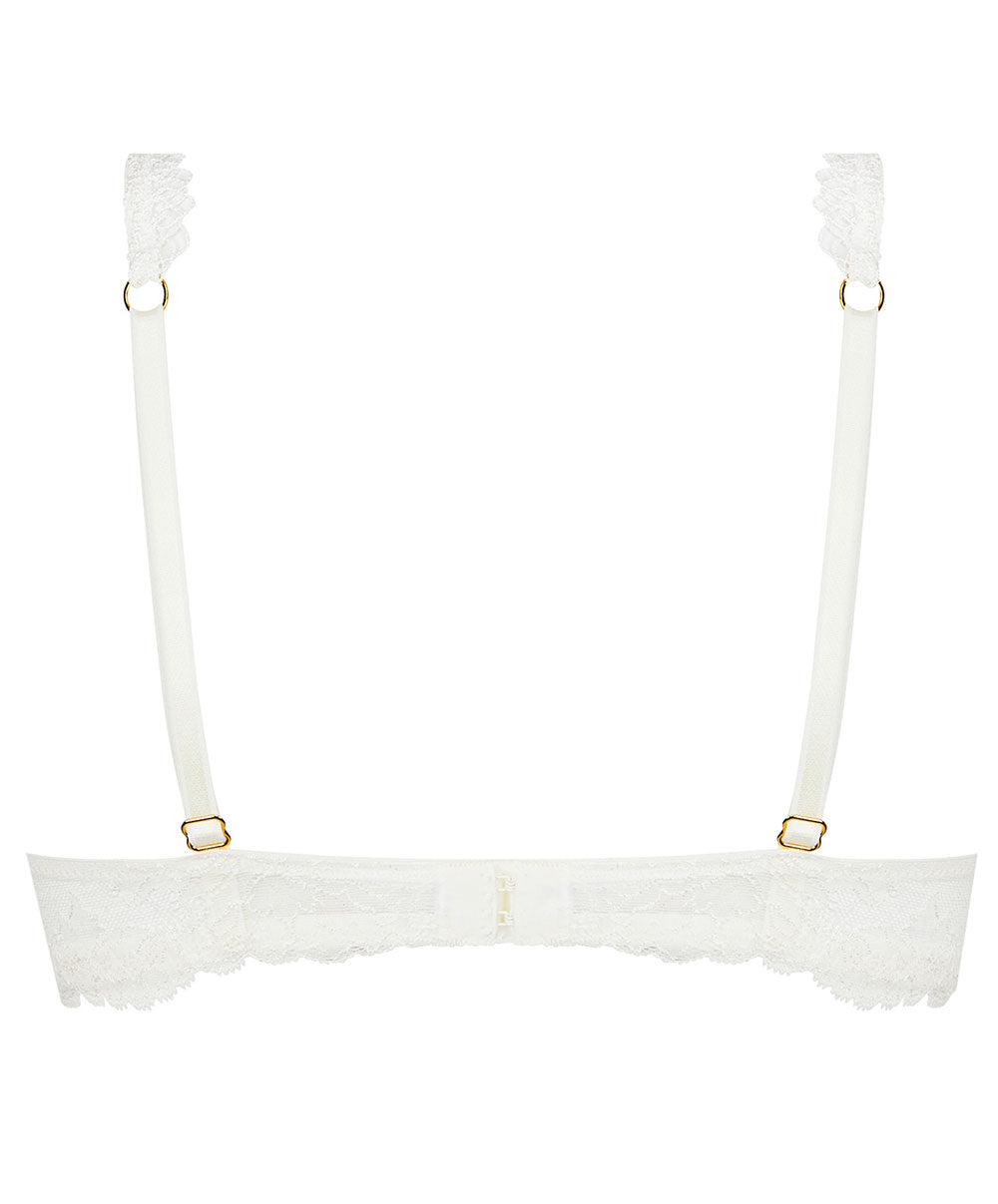 Soutien-gorge mousse à armatures forme triangle Lise Charmel Princesse Iris écru nacre ACH7081-EN 6