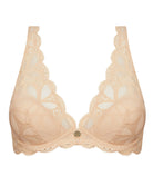 Soutien-gorge mousse à armatures forme triangle Antigel de Lise Charmel Stricto Sensuelle pêche ECH7017-SP 100