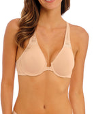 Soutien-gorge ouverture frontale lisse décolleté plongeant Wacoal Soft Embrace sand WA851311-263