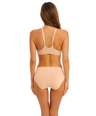 Soutien-gorge ouverture frontale lisse décolleté plongeant Wacoal Soft Embrace sand WA851311-263