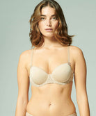 Soutien-gorge moulé padding en maille spacer 3D Simone Pérèle Délice peau 12X343-709