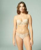 Soutien-gorge moulé padding en maille spacer 3D Simone Pérèle Délice peau 12X343-709
