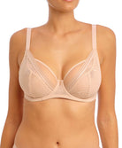 Soutien-gorge décolleté plongeant armature apex haute Freya Tailored natural beige AA401121-NAE