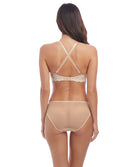 Soutien-gorge plunge à armatures Wacoal Embrace Lace naturally nude ivory WA853291-271