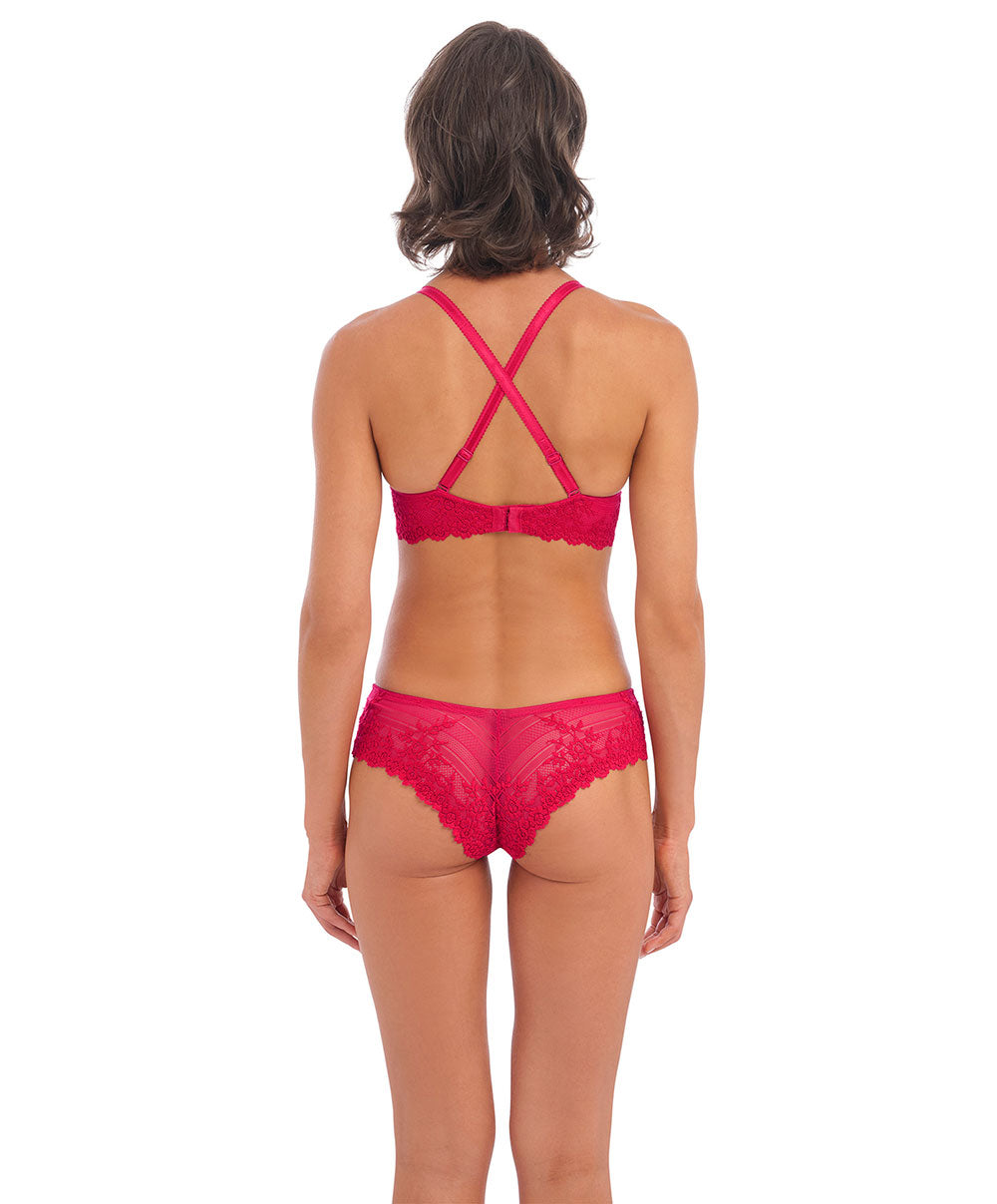 Soutien-gorge plunge à armatures Wacoal Embrace Lace rouge persan WA853291-615