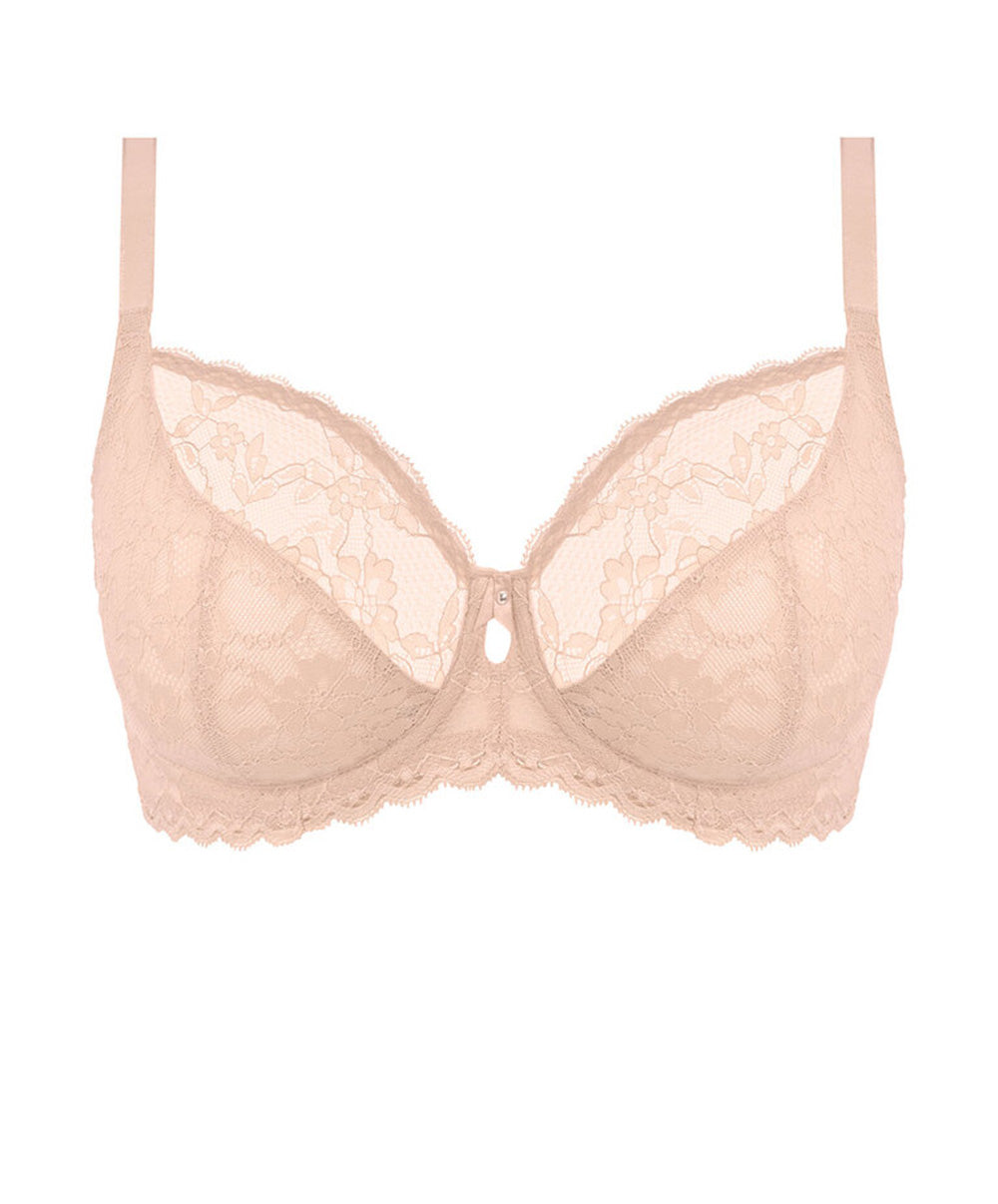 Soutien-gorge plunge couvrant à armatures grande taille Freya Offbeat natural beige AA5452-NAE