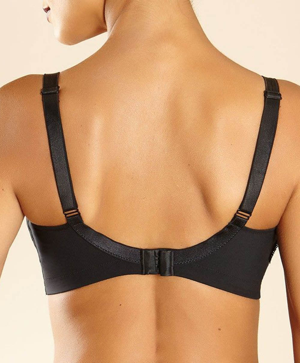 Soutien-gorge-post-opératoire-sans-armatures Confort absolu Chantelle Noir