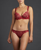 Soutien-gorge push-up Art of Ink french red Aubade TD18-FREN