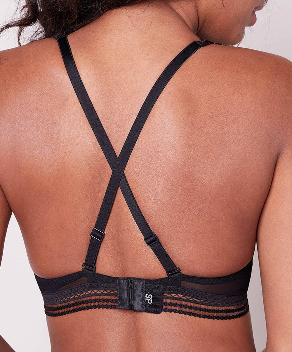 Soutien-gorge push-up triangle Simone Pérèle Prodigieuse noir 15L347-015