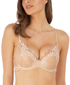 Soutien-gorge push-up plunge Wacoal Lace Perfection café crème WE135003-CAC