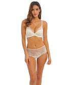Soutien-gorge push-up plunge Wacoal Lace Perfection gardenia ivoire WE135003-GAD