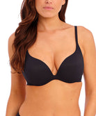 Soutien-gorge push-up armatures multipositions Wacoal Inès Secret noir WE601014-BLK